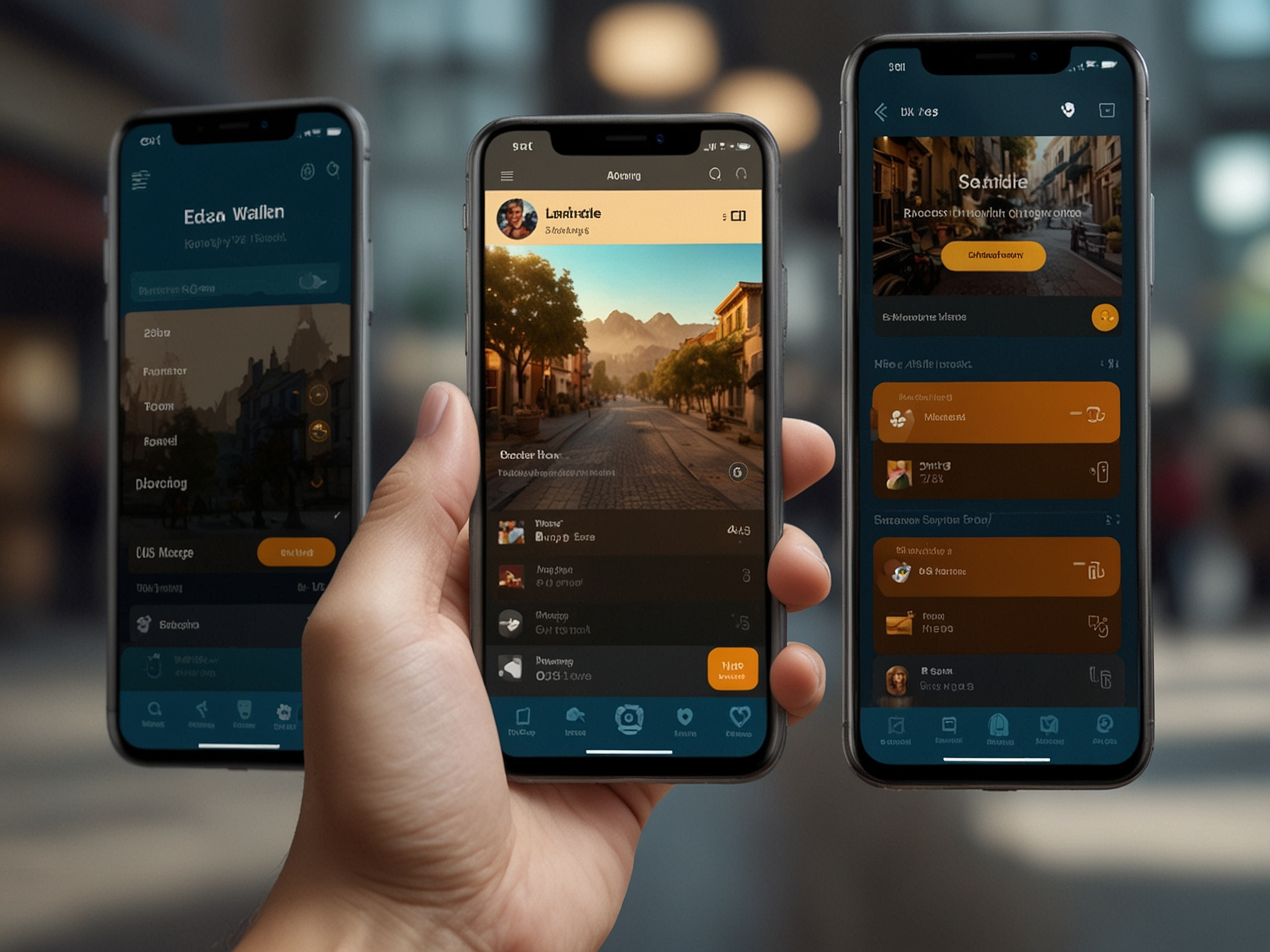 App screenshots montage