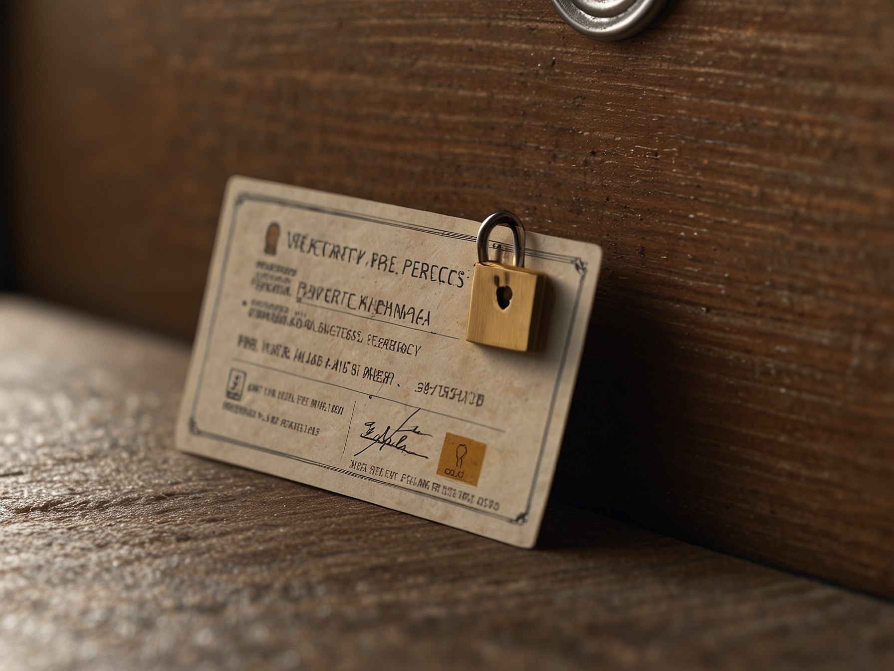 Document verification illustration